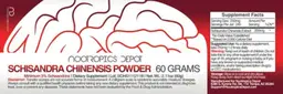 Label for Schisandra Chinensis Powder