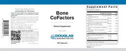 Label for Bone CoFactors