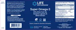 Label for Super Omega-3
