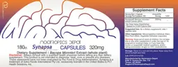 Label for Synapsa Capsules 320 mg