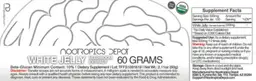 Label for White Jelly Mushroom Extract