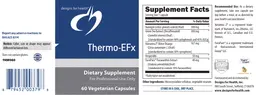 Label for Thermo-EFx