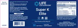 Label for Super K Elite