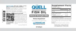 Label for Quell Fish Oil