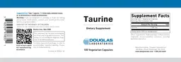 Label for Taurine