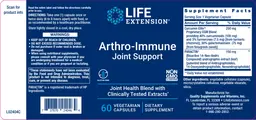 Label for Arthro-Immune Joint Support