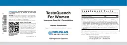 Label for TestoQuench for Women