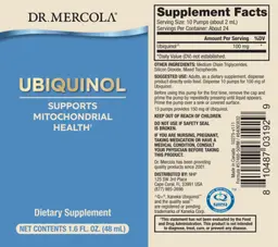 Label for Ubiquinol