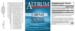 Label for C-500 Plus