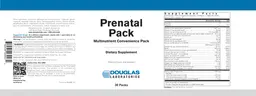 Label for Prenatal Pack