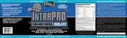 Label for IntraPro Delicious Vanilla Flavor