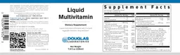 Label for Liquid Multivitamin