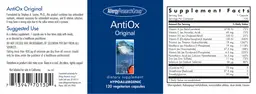 Label for AntiOx Original