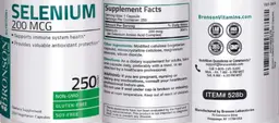 Label for Selenium 200 mcg