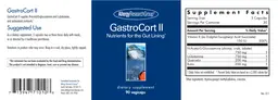 Label for GastroCort II
