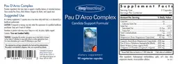Label for Pau d'Arco Complex