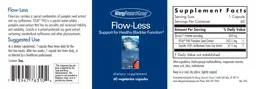 Label for Flow-Less