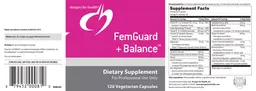 Label for FemGuard + Balance
