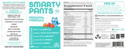 Label for Prenatal Formula