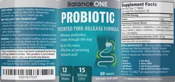 Label for Probiotic
