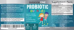 Label for Probiotic For Kids