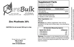 Zinc Picolinate 20%