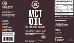 Label for MCT Oil