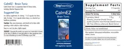 Label for CalmEZ Brain Tonic