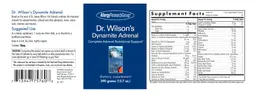 Label for Dr. Wilson's Dynamite Adrenal