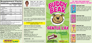 Buddy Bear Gentle Lax Delicious Natural 