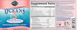 Label for Oceans 3 Healthy Hormones