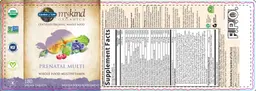 Label for Prenatal Multi