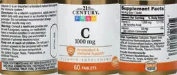 Label for C 1000 mg