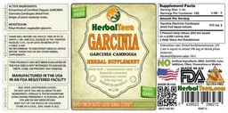 Label for Garcinia Garcinia cambogia