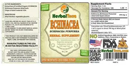 Label for Echinacea Echinacea purpurea