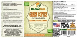 Label for Green Coffee