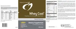 Label for Whey Cool Natural Chocolate