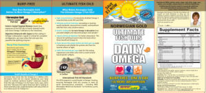 Norwegian Gold Daily Omega Natural Orang
