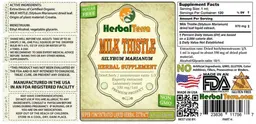 Label for Milk Thistle