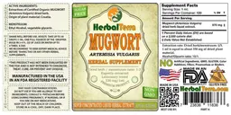 Label for Mugwort