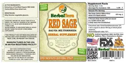 Label for Red Sage