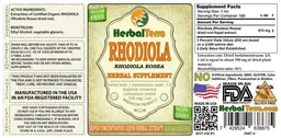 Label for Rhodiola