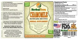 Label for Chamomile Sugar Free
