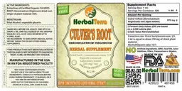 Label for Culver's Root Sugar Free