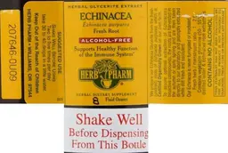 Label for Echinacea