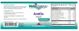 Label for AntiOx Original