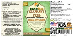 Label for Elephant Tree Alcohol Free