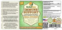 Label for Immune Support Alcohol Free