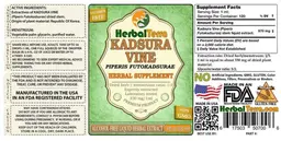 Label for Kadsura Vine Alcohol Free