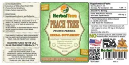 Label for Peach Tree Alcohol Free